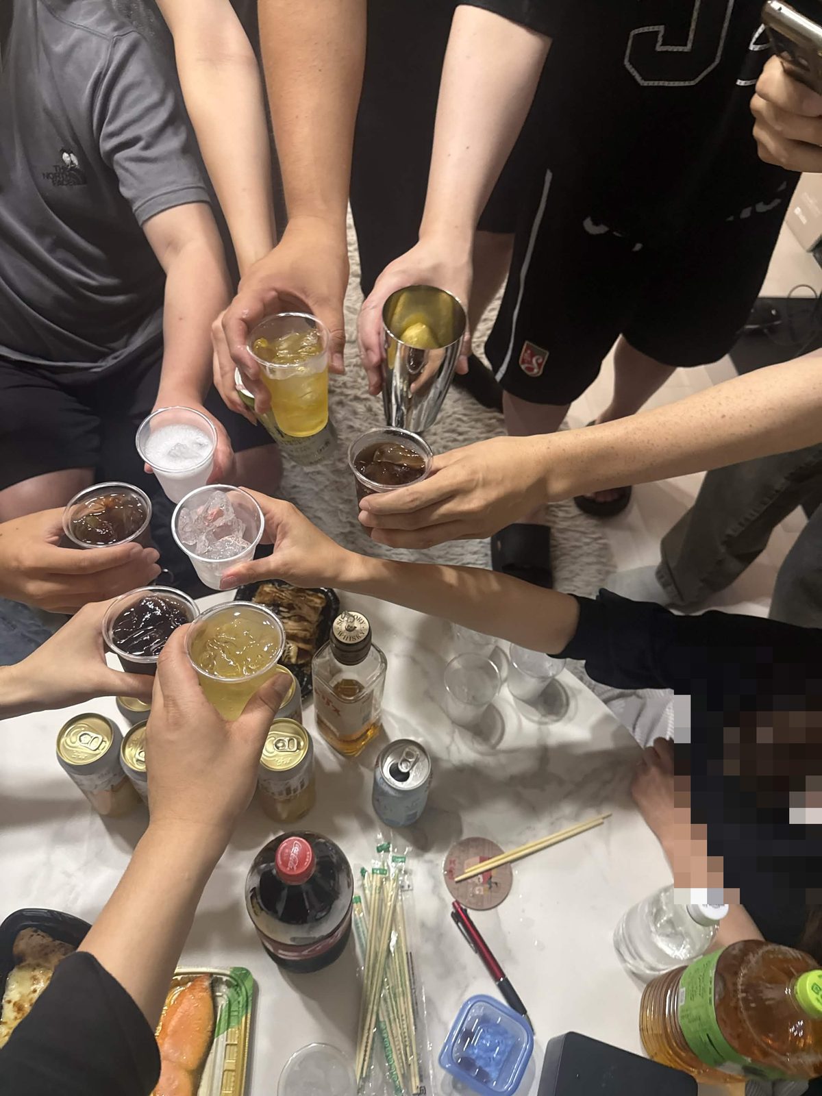 第1回オフ会・二次会の乾杯
