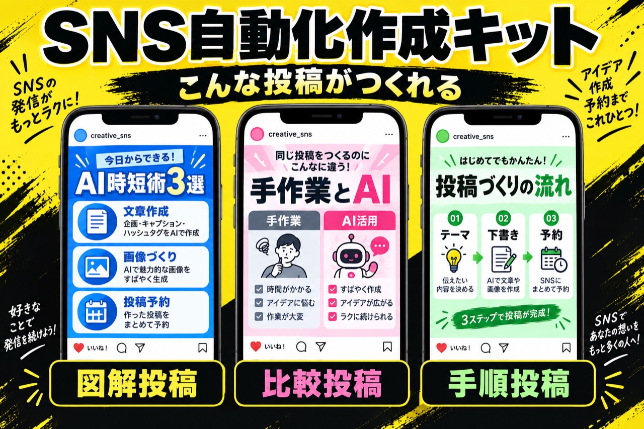 SNS自動化作成キット
